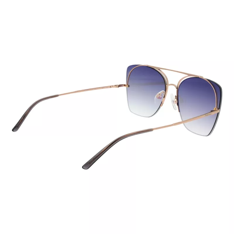 ANA HICKMANN naisten Butterfly-aurinkolasit HI3075-5805A - Havana/ruskea Gradient-linssit 58mm
