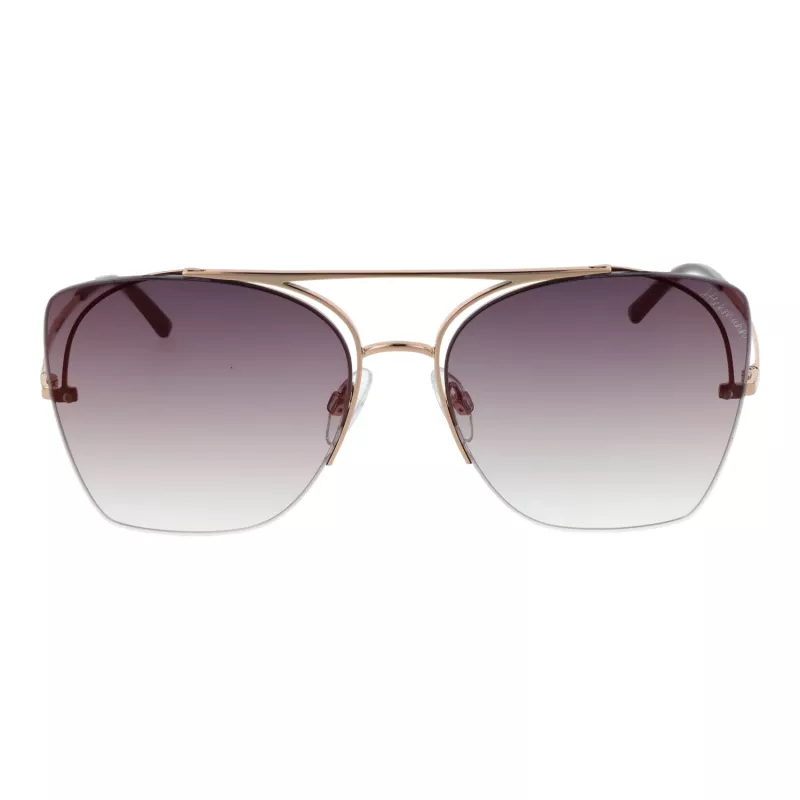 ANA HICKMANN naisten Butterfly-aurinkolasit HI3075-5805A - Havana/ruskea Gradient-linssit 58mm