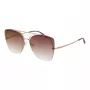 ANA HICKMANN naisten Butterfly-aurinkolasit HI3075-5805A - Havana/ruskea Gradient-linssit 58mm