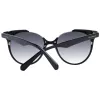 ANA HICKMANN naisten cat-eye-aurinkolasit HI9156-51A01 musta liukuväri harmaa 51 mm