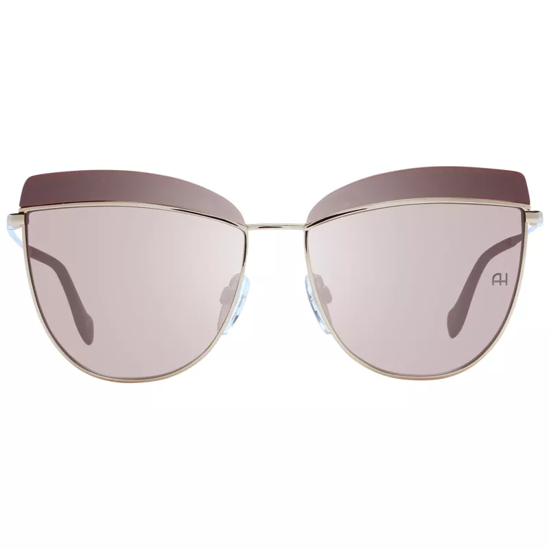 ANA HICKMANN naisten aurinkolasit AH3190-59D01 havanna/ruskea liukuväri 60 mm
