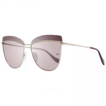 ANA HICKMANN naisten aurinkolasit AH3190-59D01 havanna/ruskea liukuväri 60 mm