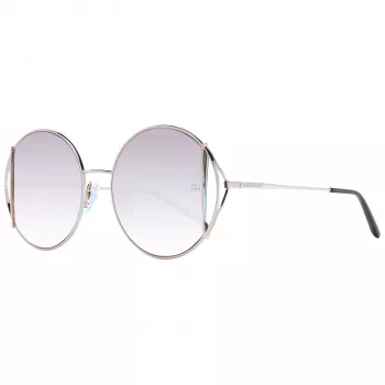 ANA HICKMANN naisten aurinkolasit AH3192-5304D Havana ruskea asetaatti suorakaiteen muotoiset kehykset ruskeilla liukuvärjätyillä polykarbonaattilinsseillä 53 mm
