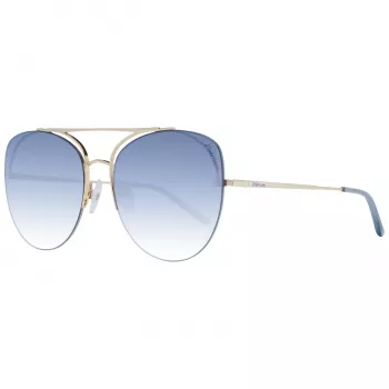 ANA HICKMANN naisten aurinkolasit HI3076-5704F ruskea/kulta liukuväri 58mm