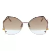 ANA HICKMANN naisten aurinkolasit HI3094-6105A havanna/ruskea liukuväri 61 mm