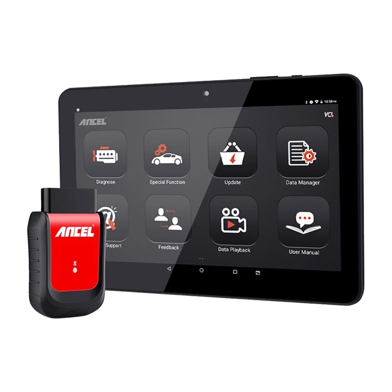 ANCEL X6 ammattimainen auto-OBD2-diagnostiikkaskanneri