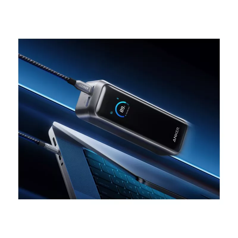 Anker Prime varavirtalähde 220W, 20,000 mAh, 2x USB-C & 1x USB-A, musta