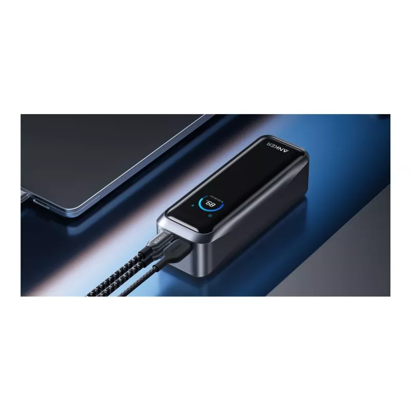 Anker Prime varavirtalähde 220W, 20,000 mAh, 2x USB-C & 1x USB-A, musta