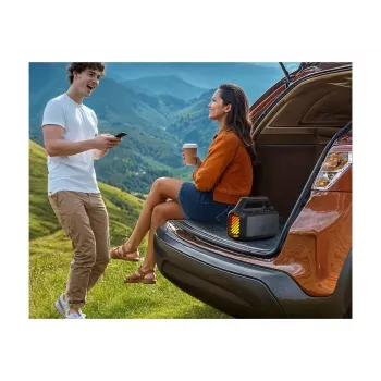 Anker Soundcore Boom 2 80W kannettava Bluetooth-kaiutin, IPX7 vedenpitävä, musta