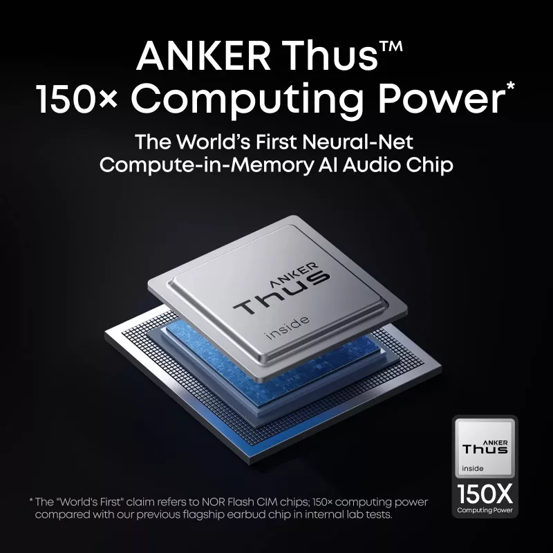 Anker Soundcore Liberty 5 Pro True Wireless nappikuulokkeet adaptiivisella ANC:llä, LDAC, helmenvalkoinen