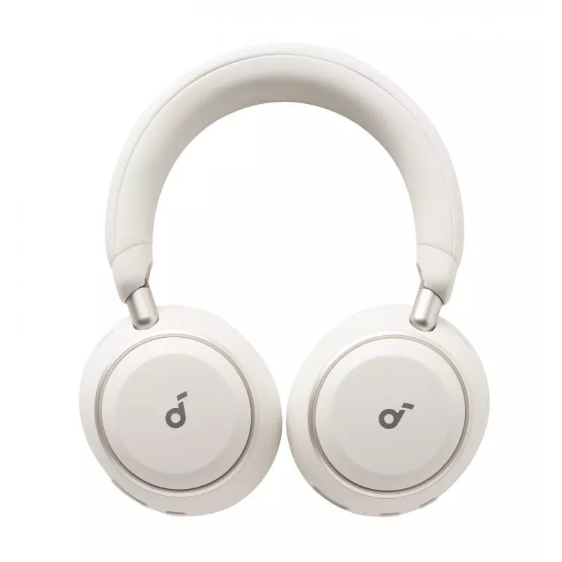 Anker Soundcore Space 2 Over-Ear melua vaimentavat Bluetooth-kuulokkeet, LDAC, valkoinen