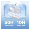 Anker Soundcore Space A40 täyslangattomat melunvaimennus-nappikuulokkeet, Bluetooth 5.2, LDAC, IPX4, valkoinen