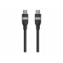Anker USB-C - USB-C 240W Upcycled-Braided pikalatauskaapeli A82E2 (1,8 m, musta)