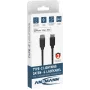 ANSMANN 1700-0107 Lightning USB-A kaapeli 2 m musta MFi-sertifioitu