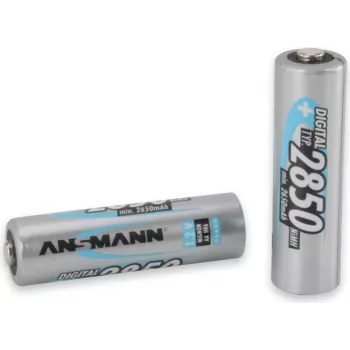 ANSMANN AA NiMH -akku 2850 mAh vähäinen itsepurkautuminen 5035021