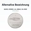 ANSMANN CR2032 litium-nappiparisto 3V 230mAh (1 kpl:n pakkaus)