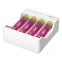 ANSMANN PurePower -sarja AAA-laturi ja 4x AAA 800 mAh NiMH-akkua