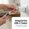 ANSMANN USB-laturi 230PD 30W valkoinen