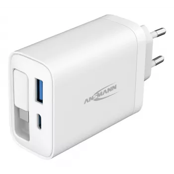 ANSMANN USB-laturi 230PD 30W valkoinen