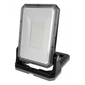 ANSMANN WL2000R-ECO akku-LED-työvalaisin, 2000 lm, 6500K, IP54, varavirtalähde, musta/harmaa