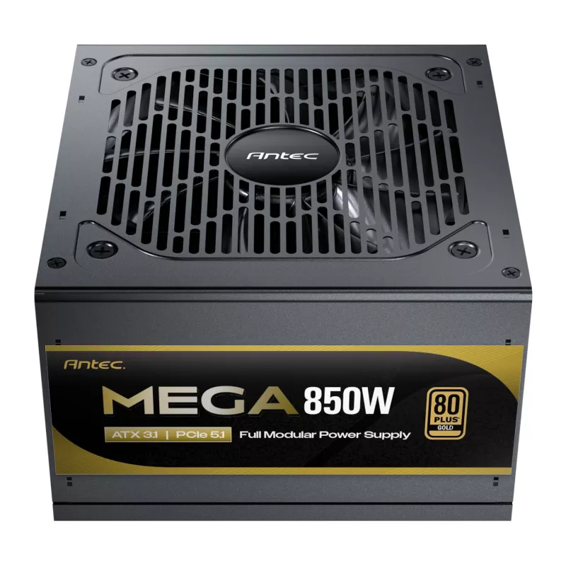 Antec MEGA 850W 80 PLUS Gold ATX3.1 PCIE 5.1 täysin modulaarinen virtalähde