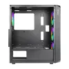 Antec NX292 ARGB Mid-Tower -pelaajakotelo - musta