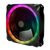 Antec Prizm 120 ARGB -kotelotuuletin 5 kpl:n pakkaus + ohjain - musta