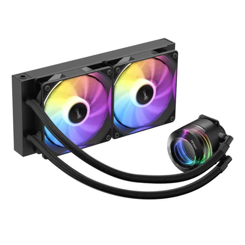 Antec VORTEX LUM 240 ARGB AIO CPU-nestekühler – musta