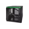 APC NetShelter 12U seinäasennettava rack-kotelo sivuttaisella UPS-syvyydellä, musta