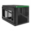 APC NetShelter 12U seinäasennettava rack-kotelo sivuttaisella UPS-syvyydellä, musta