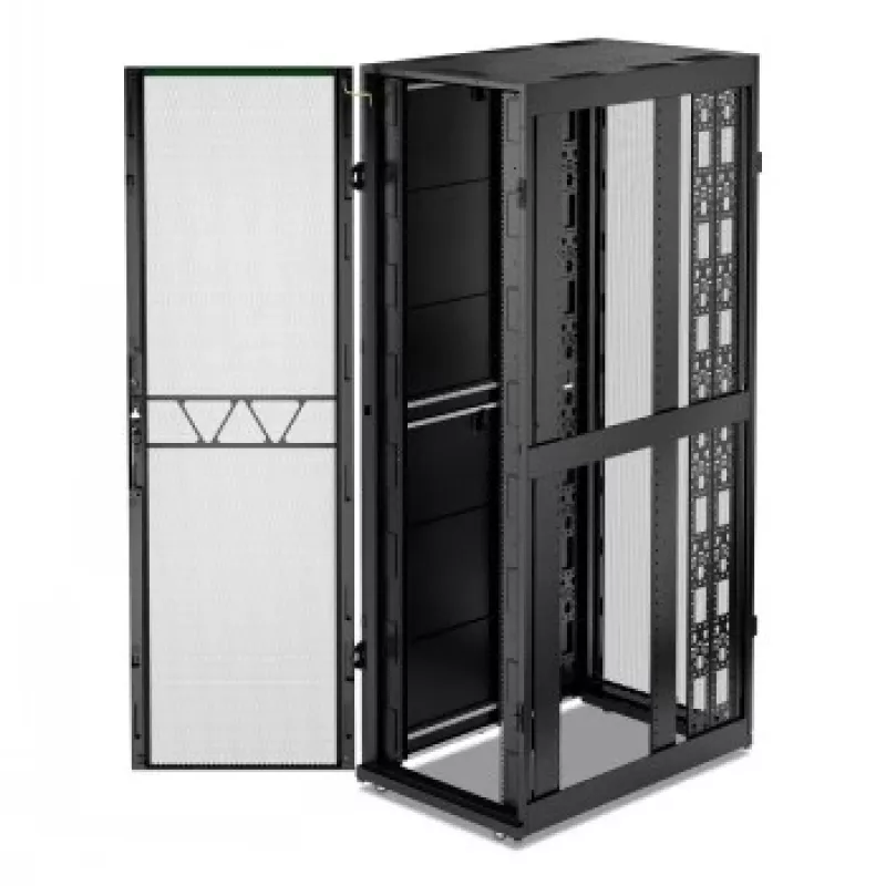 APC NetShelter SX Server Rack Gen 2, 52U, 2436H x 750W x 1200D mm, sivuseinillä
