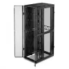 APC NetShelter SX Server Rack Gen 2, 52U, 2436H x 750W x 1200D mm, sivuseinillä