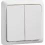 APC Schneider Electric Merten System M vaihtokytkin, polarvalkoinen termoplasti, 10AX 250V, uppoasennus, IP20, ruuviliittimet, halogeeniton 506254