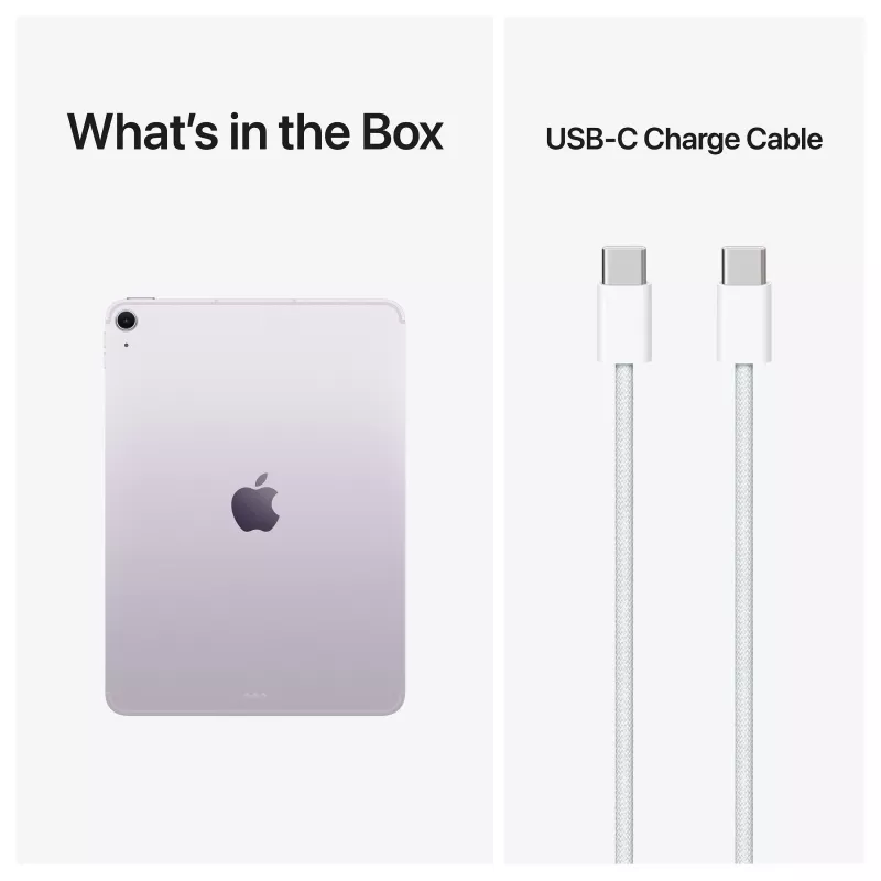 Apple 11 tuuman iPad Air M4 Wi-Fi + Cellular 512GB Purple