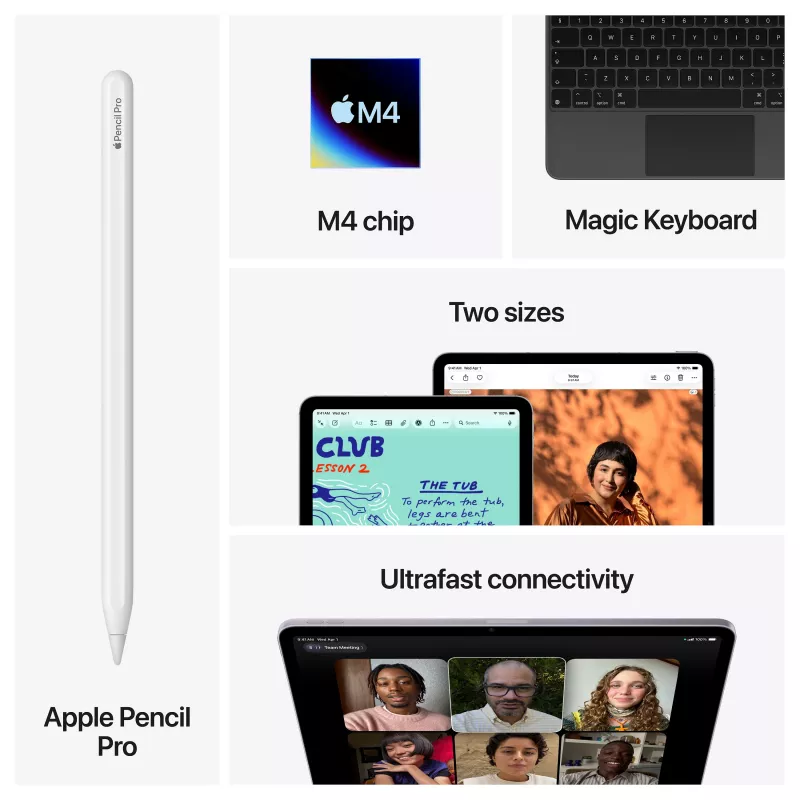 Apple 11 tuuman iPad Air M4 Wi-Fi + Cellular 512GB Purple