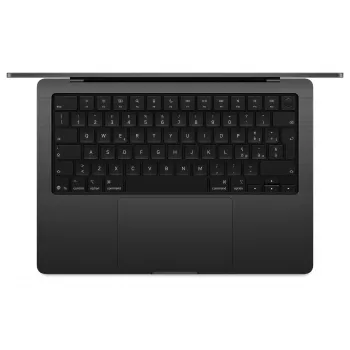 Apple MacBook Pro 14 M5 Space Black, 24GB RAM, 4TB SSD, saksalainen näppäimistöasettelu, Nano-Texturglas, 70W USB-C virtalähde