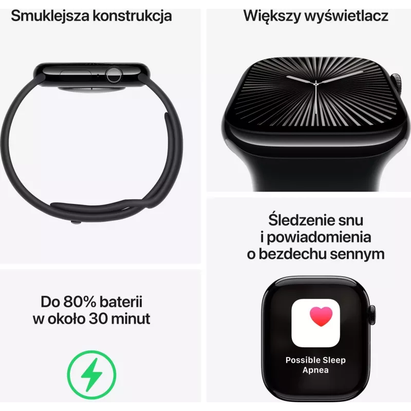 Apple Watch Series 10 LTE 42mm alumiini ruusukulta (MWX93QL/A)