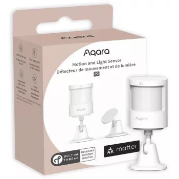 Aqara liike- ja valotunnistin P2 - Thread, Bluetooth 5.0, valkoinen
