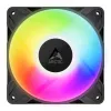 ARCTIC P12 PRO A-RGB LN 3 kpl:n pakkaus musta 120 mm kotelotuuletin