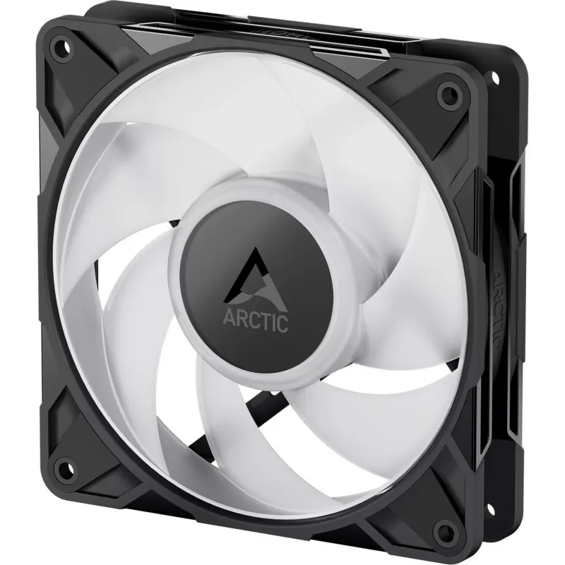 ARCTIC P12 PRO A-RGB LN 3 kpl:n pakkaus musta 120 mm kotelotuuletin