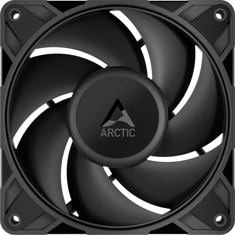ARCTIC P12 PRO PST LN 120 mm kotelotuuletin, 5 kpl:n pakkaus, musta