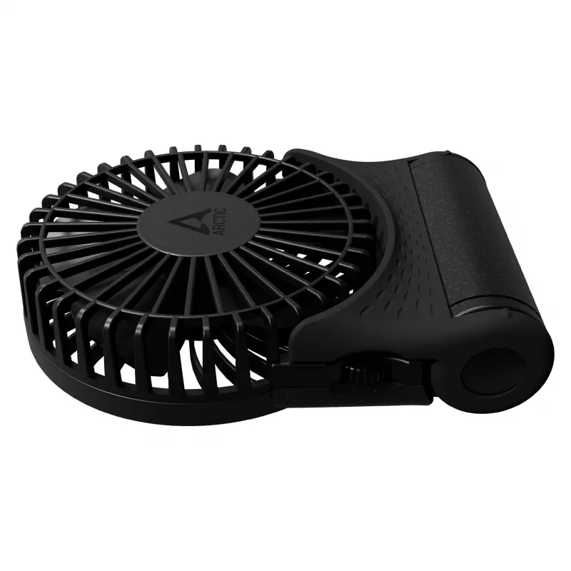 Arctic Summair 2Go ladattava pöytätuuletin - 10 cm (musta)