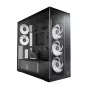 ARCTIC Xtender VG Midi Tower -tietokonekotelo, ATX, musta, kirkas lasi