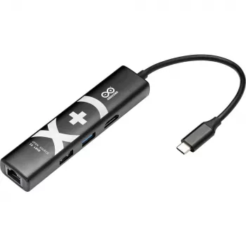 Arduino USB-C-telakka TPX00241 8-in-1 HDMI:llä, Ethernetillä, 65W PD, musta