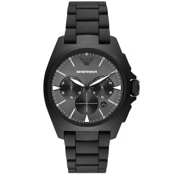 ARMANI AR11412 miesten kronografikello ruostumaton teräs, 42 mm, sininen kellotaulu