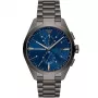 ARMANI AR11481 miesten Luigi kronografi kvartsikello 43mm musta kellotaulu musta nahkaranneke