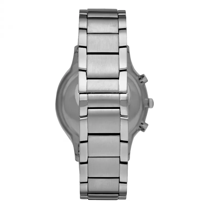 Armani AR11507 miesten kvartsikronografi kello 43 mm ruostumaton teräs sininen kellotaulu