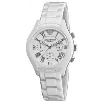 ARMANI AR1403 miesten keraaminen kronografi kello 42 mm musta