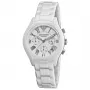 ARMANI AR1404 Ceramica unisex kvartsikronografi kello 38 mm musta keramiikka
