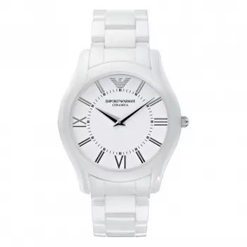 ARMANI AR1442 miesten keraaminen kello 42 mm musta kellotaulu kronografi